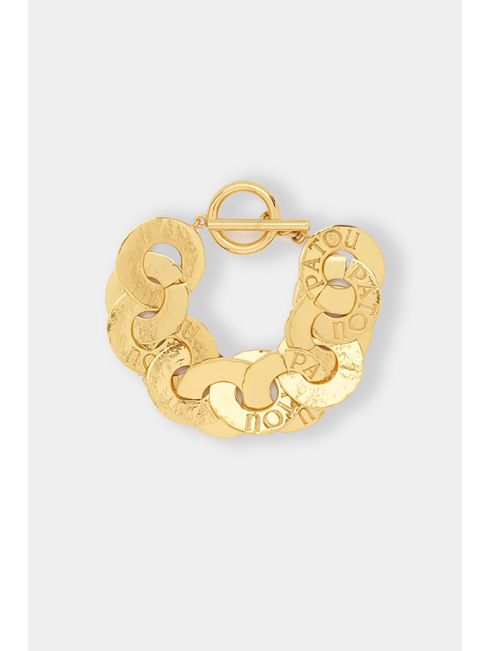 Patou - Bracelet en maillon doré