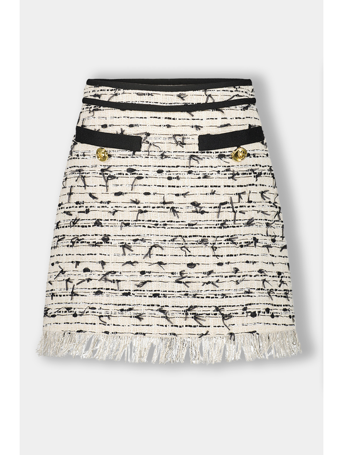 Giambattista Valli - Mini jupe en tweed