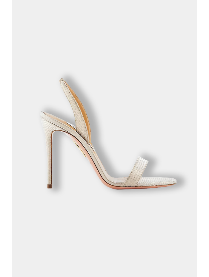 Aquazzura - Sandales so nude disco
