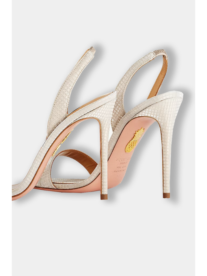 Aquazzura - Sandales so nude disco