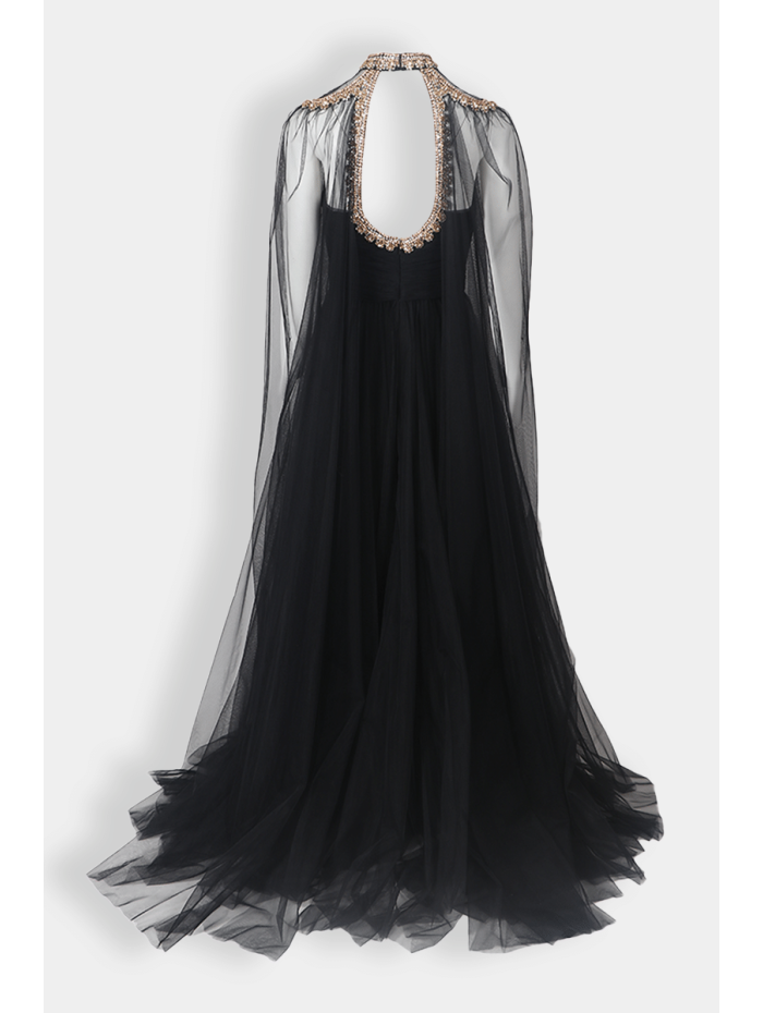 Boutique Pearl - ZUHAIR MURAD Robe d'exception en soie et bijoux br...
