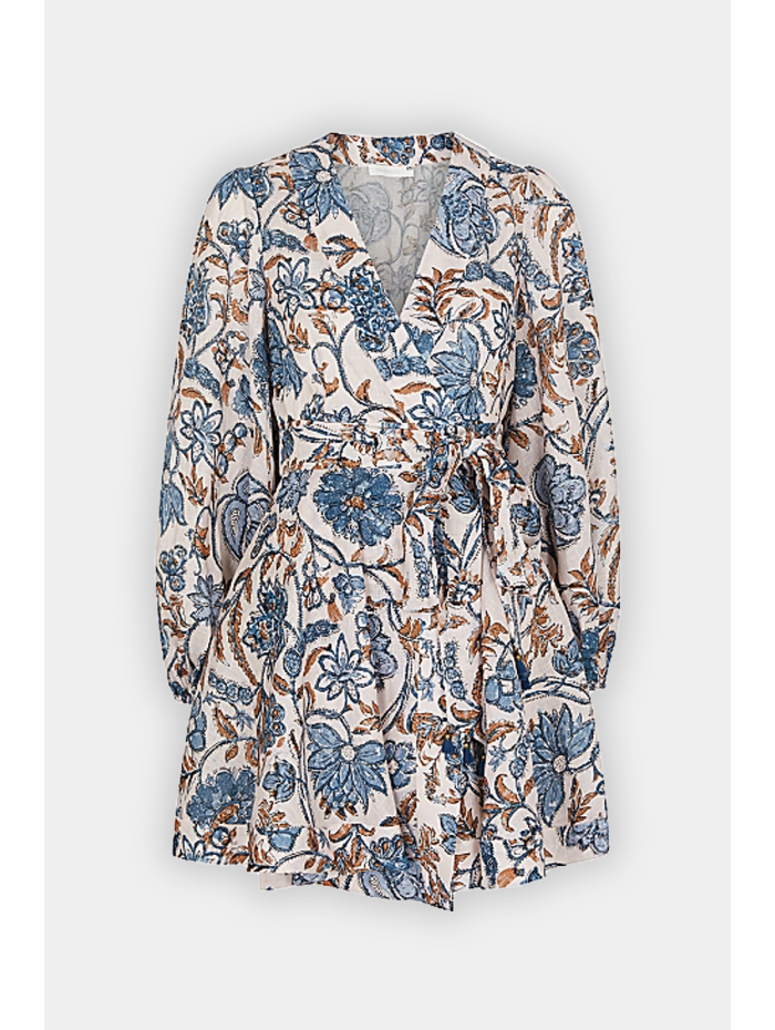 ZIMMERMANN - VITALI WRAP SHORT DRESS