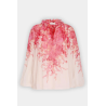 Zimmermann - Blouse rose à fleurs
