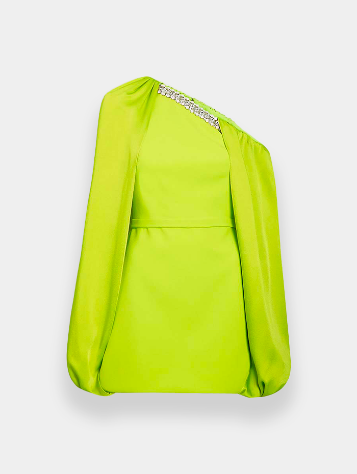 SAFIYAA - Robe courte verte