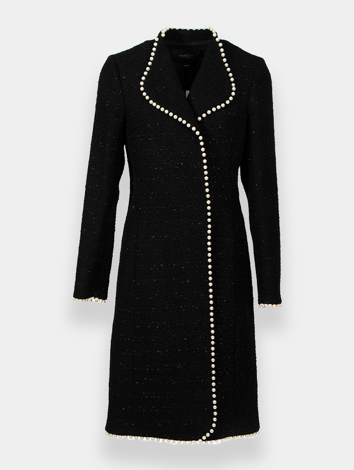 Boutique Pearl - GIAMBATTISTA VALLI Manteau orné de perles