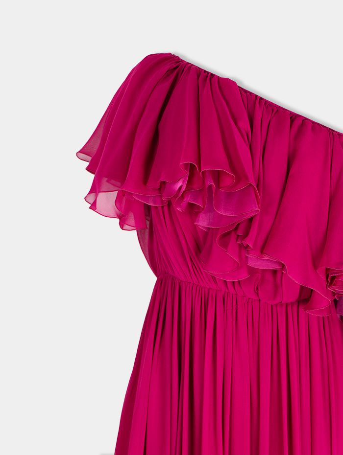 GIAMBATTISTA VALLI - ROBE FRAMBOISE