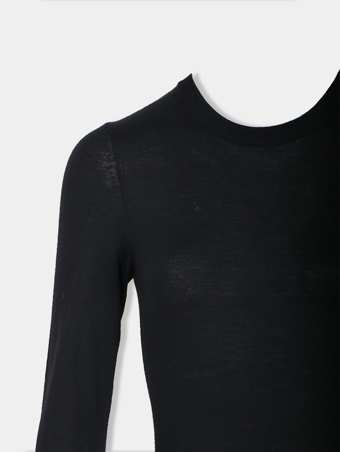 Alaïa - Body noir en coton