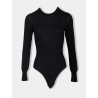 Alaïa - Body noir en coton
