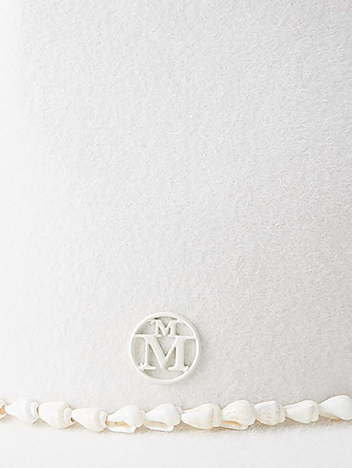 Maison Michel - Chapeau Kyra chaine coquillage