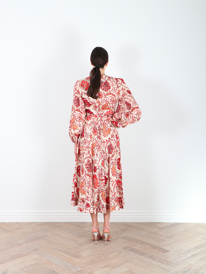 ZIMMERMANN - VITALI WRAP LONG DRESS