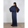 Robe longue kaftan navy - Maison Rabih Kayrouz - Mademoiselle Pearl