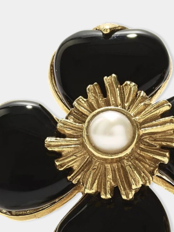 Goossens - Boucles d'oreilles trèfles