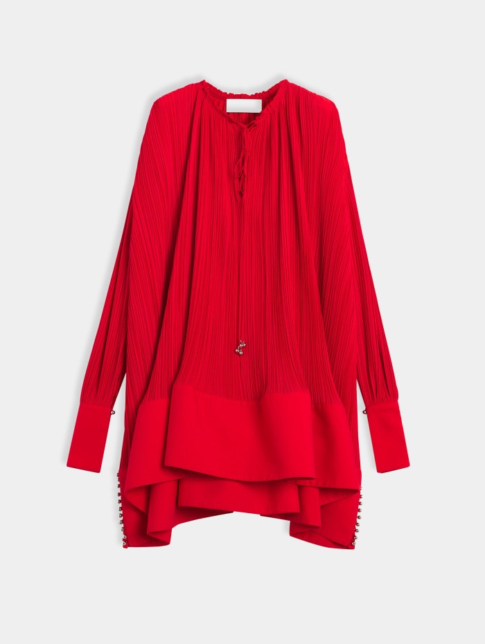 Mademoiselle Pearl - Robe rouge Lanvin