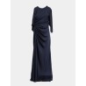 Robe longue bleu marine - Maison Rabih Kayrouz - Mademoiselle Pearl