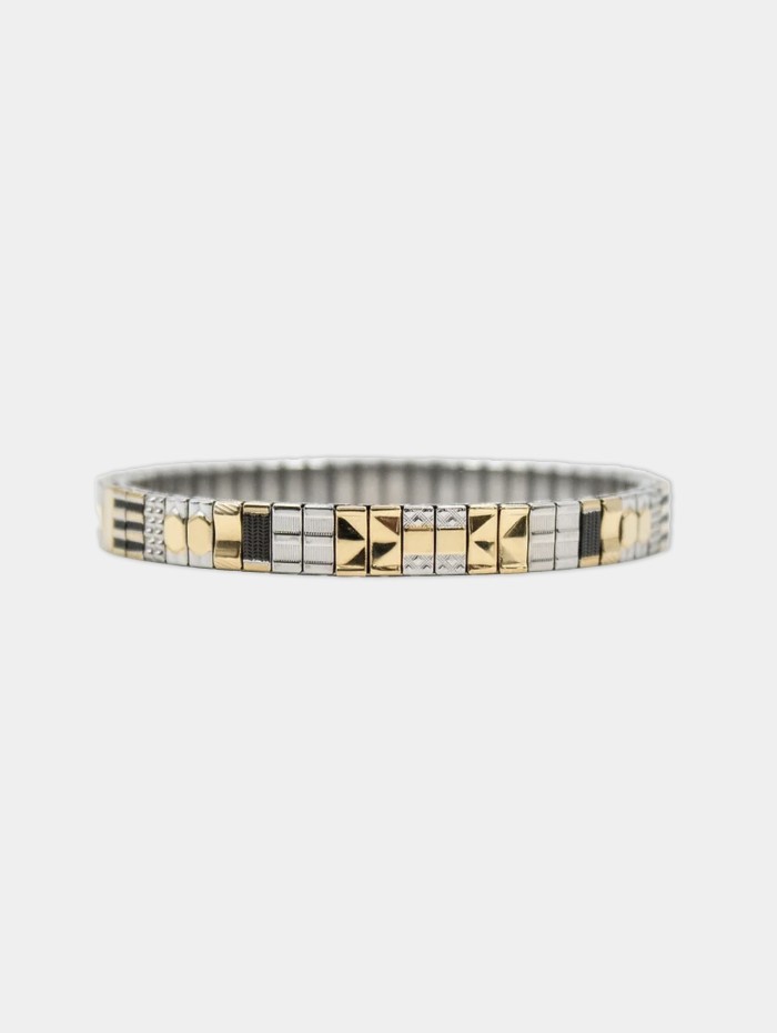 SIGAL - BRACELET ELASTIQUE SILVER TAILLE 6 CM