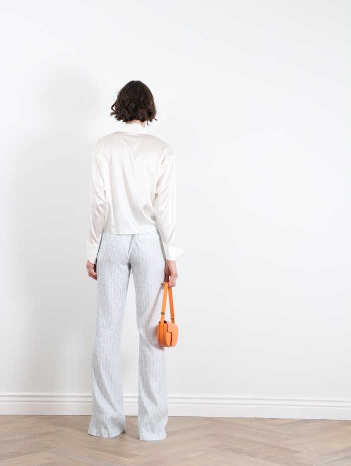 Mademoiselle Pearl - Pantalon en soie DMN