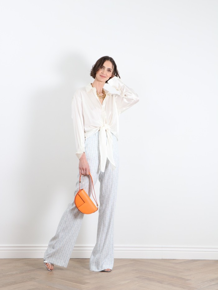 Mademoiselle Pearl - Pantalon en soie DMN