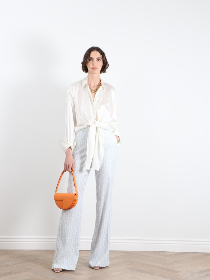 Mademoiselle Pearl - Le petit Patou bag orange