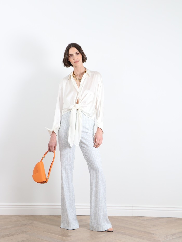 Mademoiselle Pearl - Le petit Patou bag orange