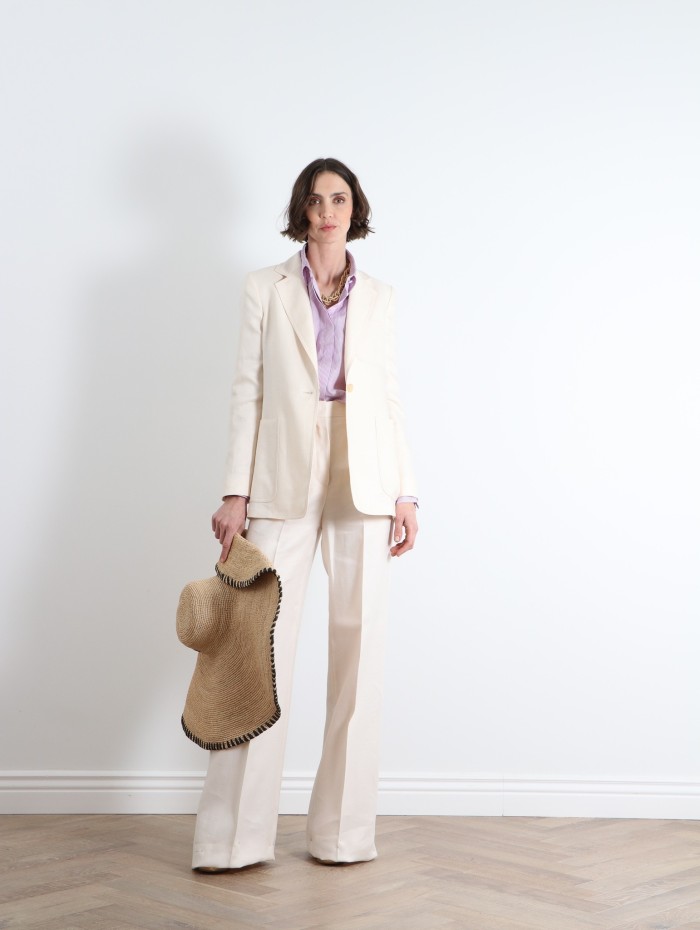 Mademoiselle Pearl - Pantalon en lin MaxMara