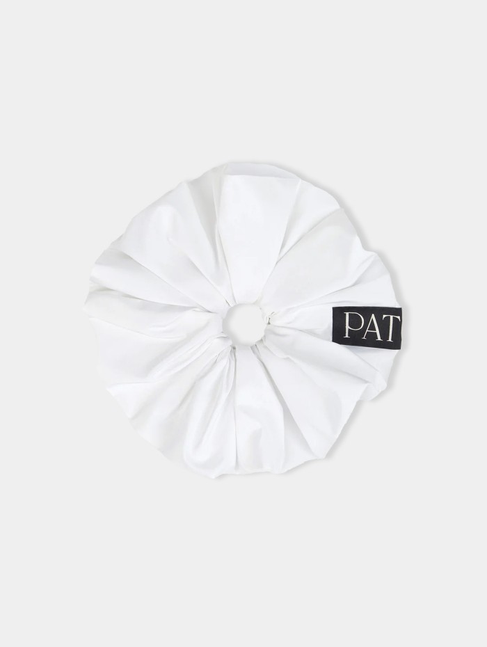 VOLUME SCRUNCHIE BLANC