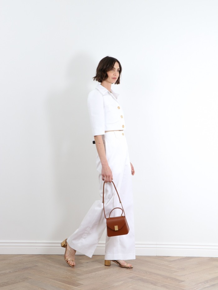 Mademoiselle Pearl - Veston blanc Patou