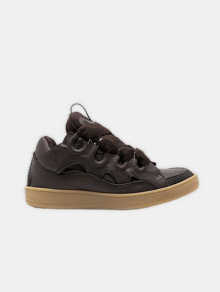 Lanvin - Sneakers Curb marron