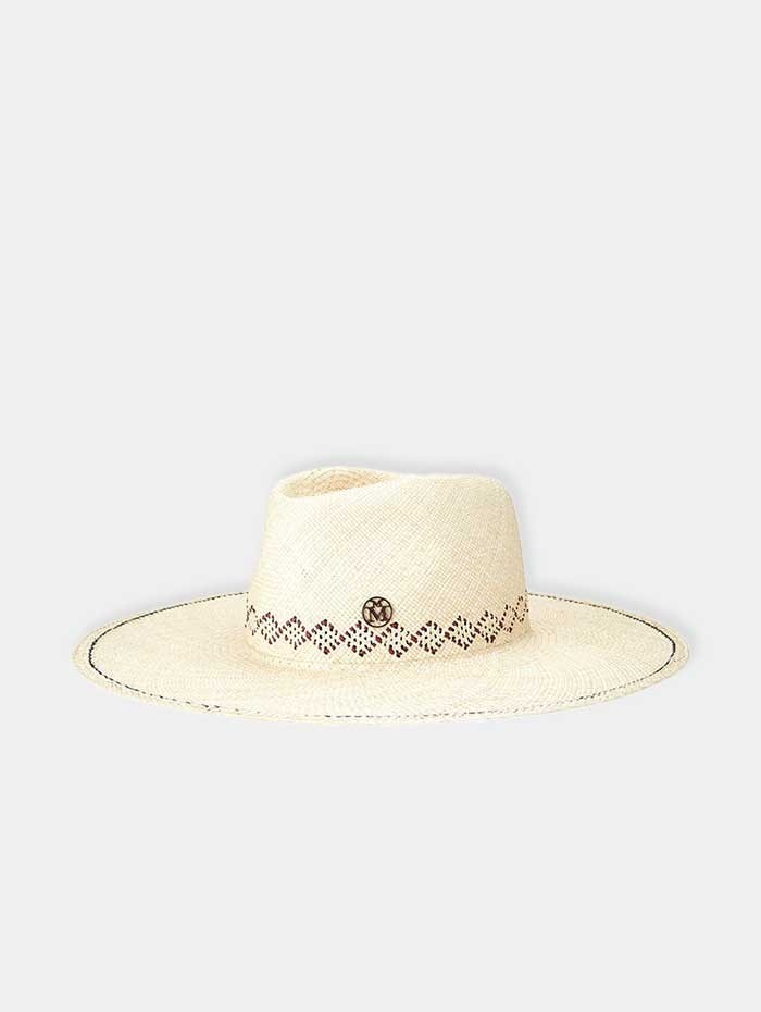 Chapeau en paille - Maison Michel - Mademoiselle Pearl