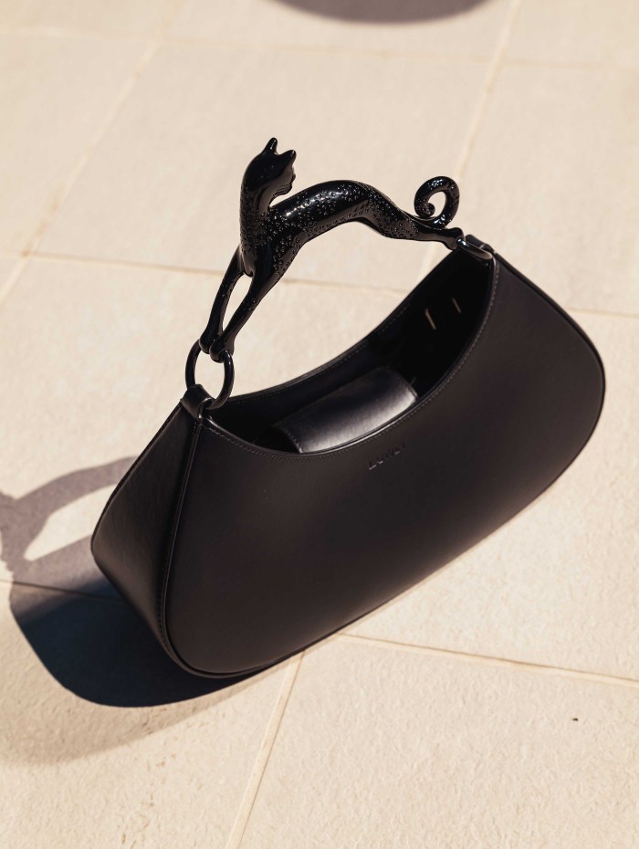 SAC HOBO LARGE AVEC POIGNE CAT NOIR