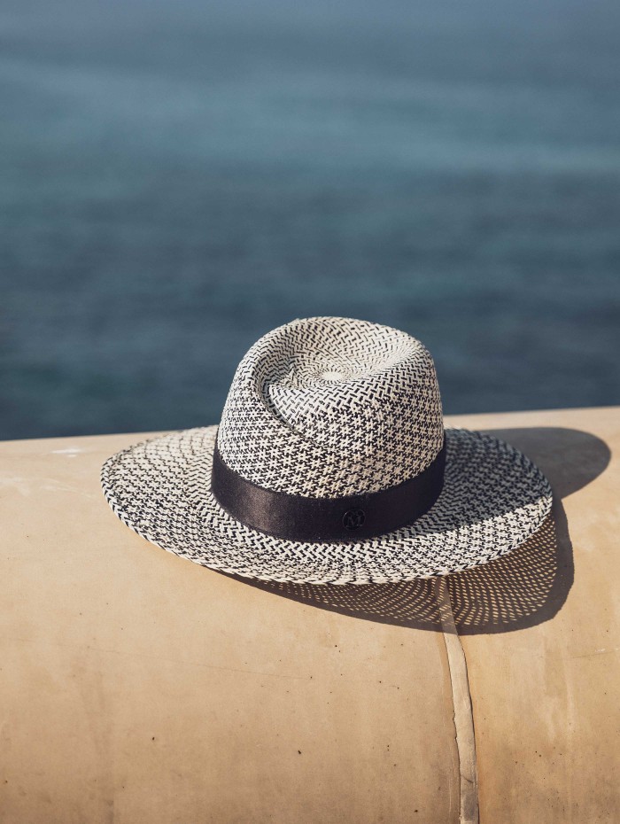 Chapeau en paille - Maison Michel - Mademoiselle Pearl