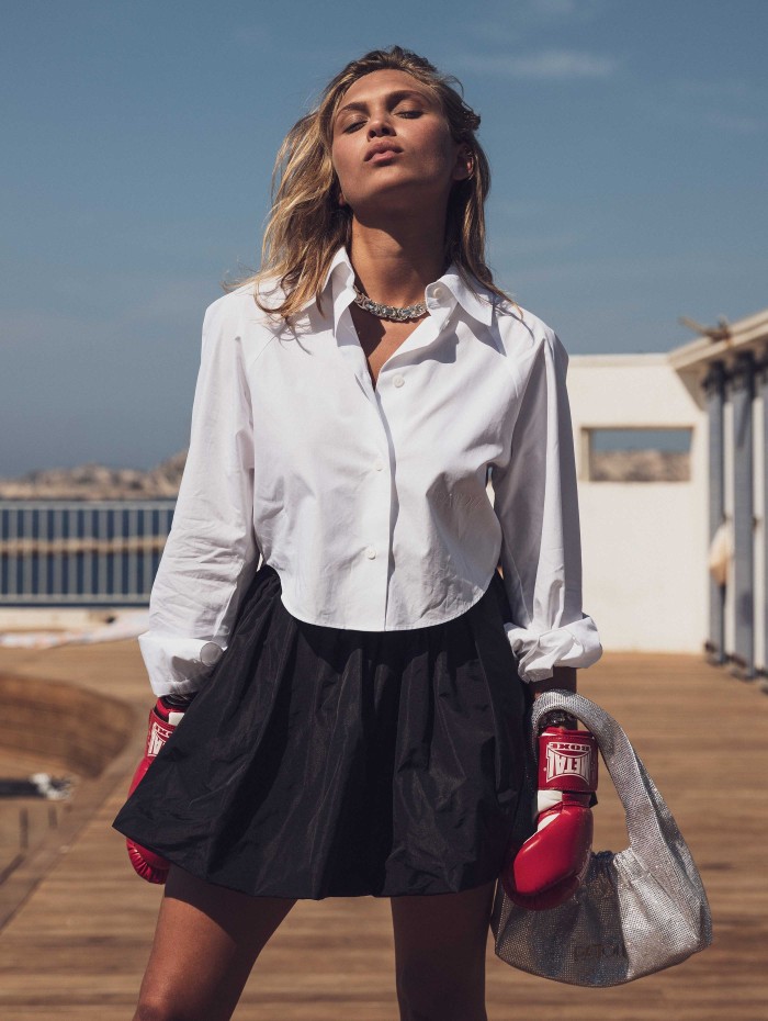 Chemise blanche femme - Patou - Mademoiselle Pearl