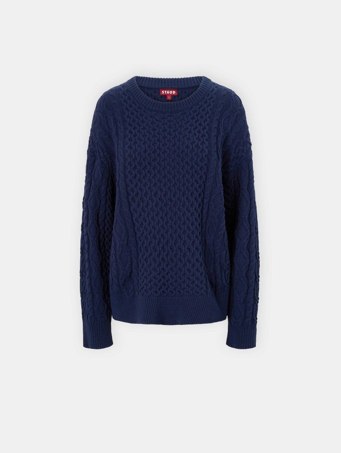 Pull maille oversize - STAUD - Mademoiselle Pearl