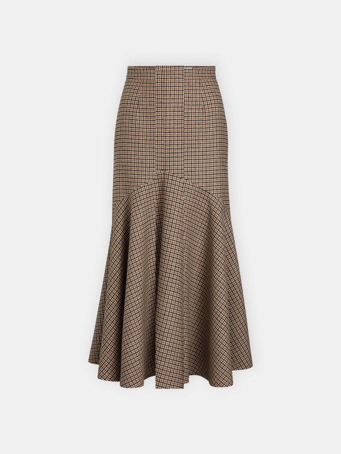 Jupe pied de poule - Patou - Mademoiselle Pearl