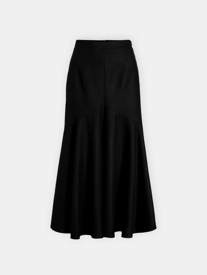 Jupe longue noire - Patou - Mademoiselle Pearl
