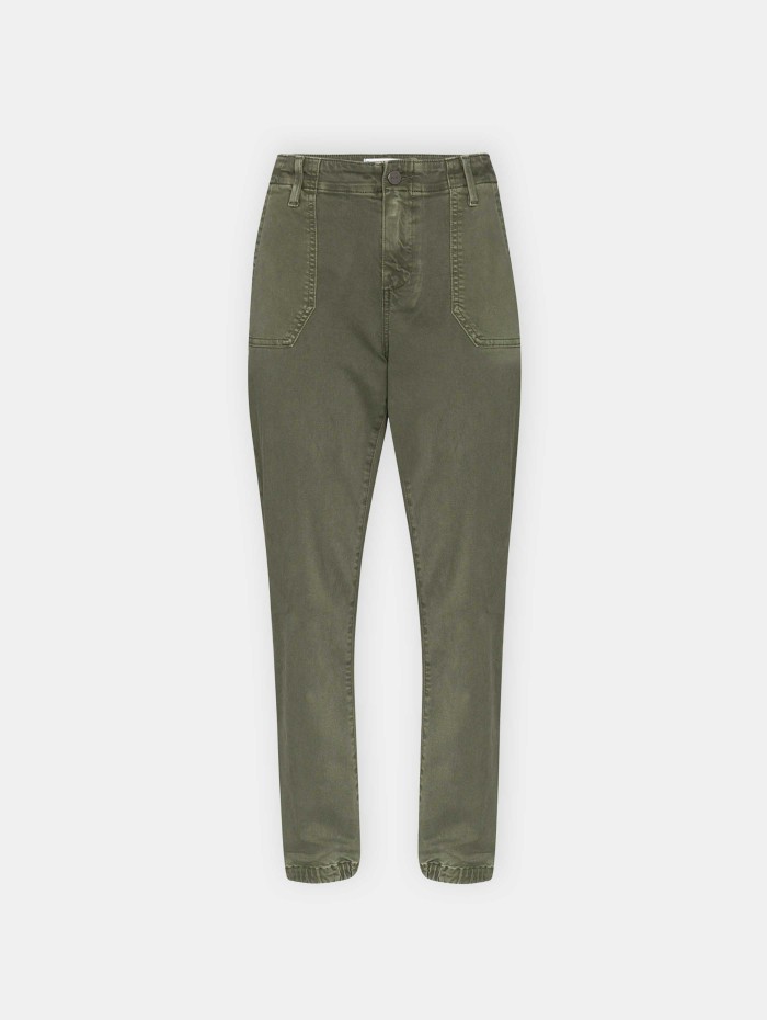 Jean jogger kaki femme - Paige - Mademoiselle Pearl