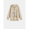 Max Mara - Sweat-shirt beige weimaraners