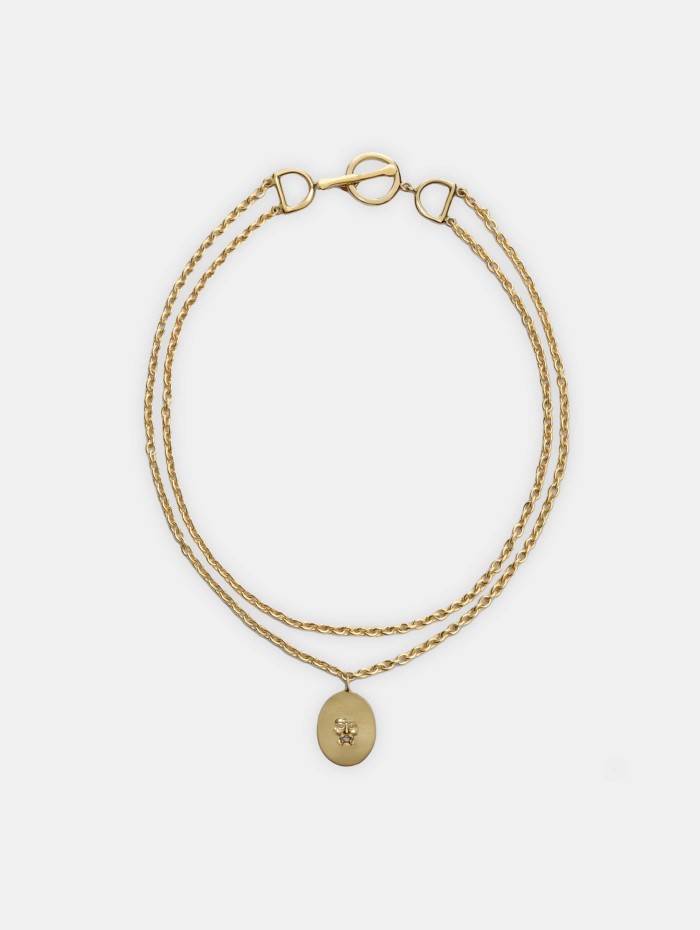 Collier à pendentif doré femme - Patou - Mademoiselle Pearl
