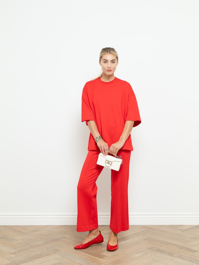 T shirt oversize - Staud - Mademoiselle Pearl