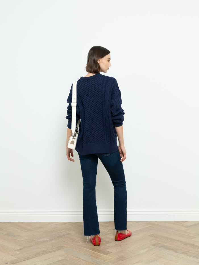 Pull maille oversize - STAUD - Mademoiselle Pearl