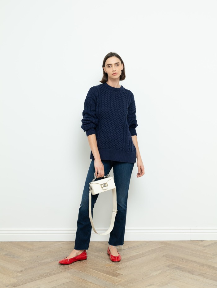 Pull maille oversize - STAUD - Mademoiselle Pearl