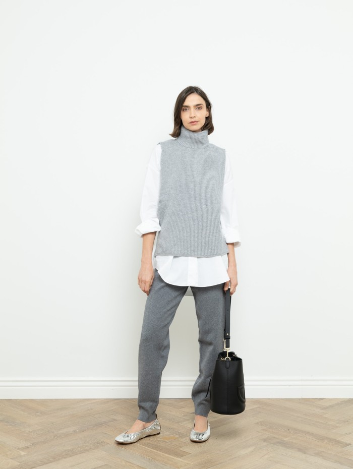 Pantalon de jogging gris - Max Mara Studio - Mademoiselle Pearl
