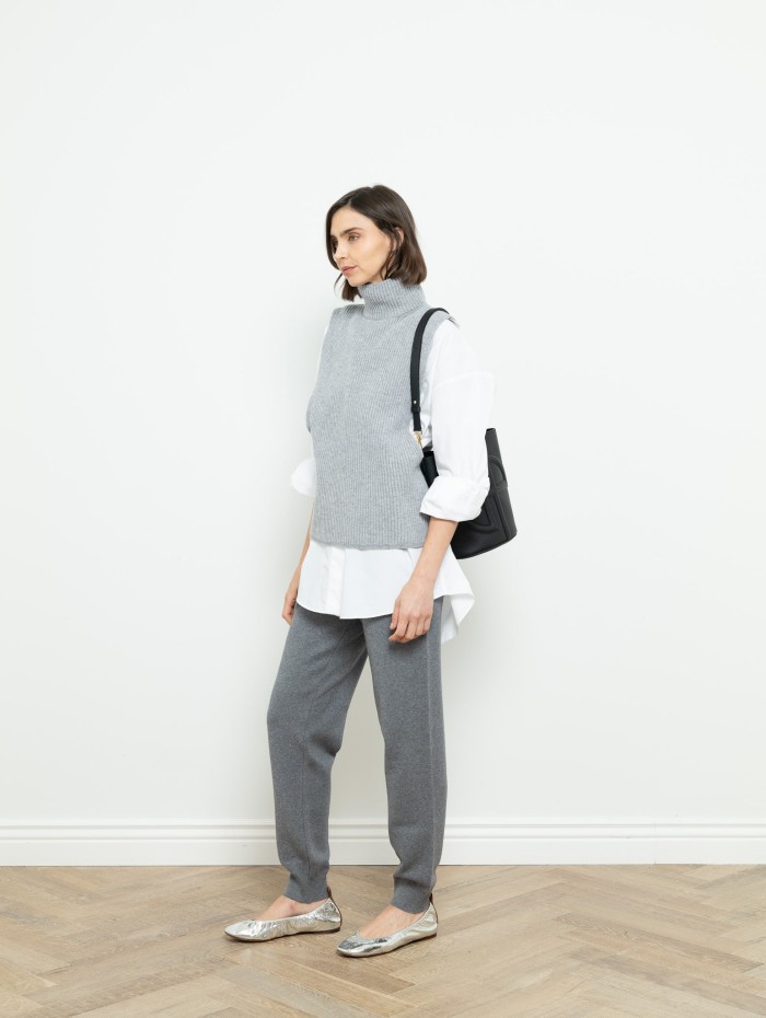 Pantalon de jogging gris - Max Mara Studio - Mademoiselle Pearl