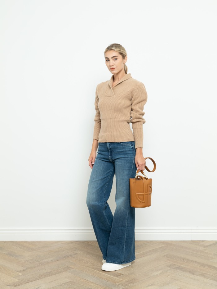 Pull col roulé laine  - PATOU - Mademoiselle Pearl