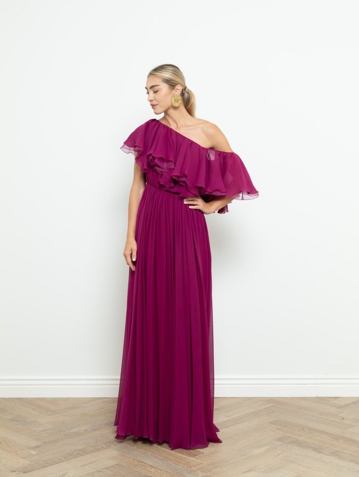 GIAMBATTISTA VALLI - ROBE FRAMBOISE