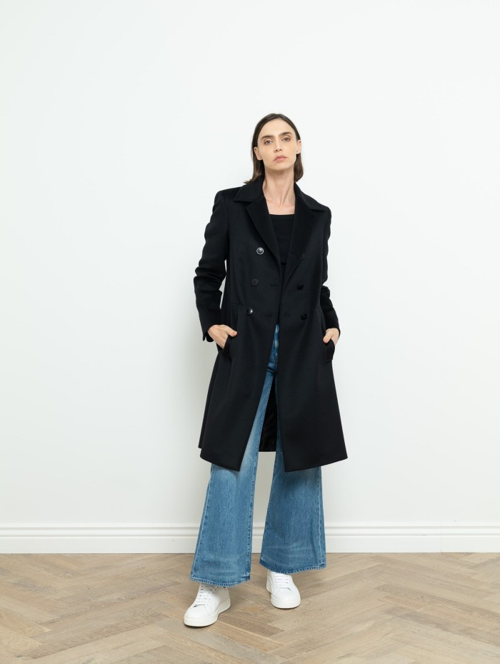 MAX MARA - MANTEAU FAITI NOIR