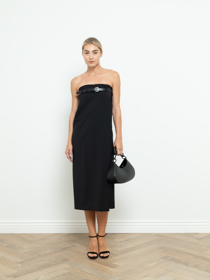 Combinaison bustier noire Golia - Max Mara - Mademoiselle Pearl