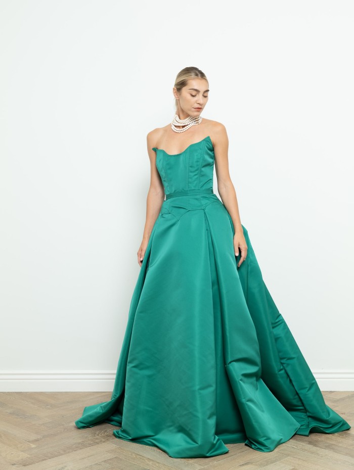 Robe longue de cérémonie du créateur Zuhair Murad