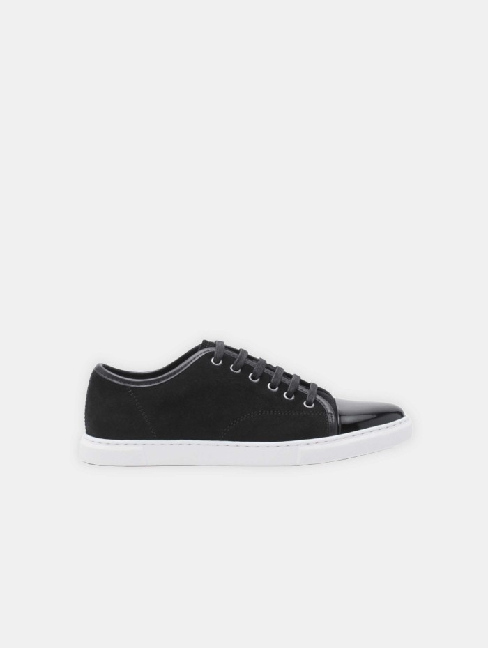 Baskets noires - Lanvin - Mademoiselle Pearl