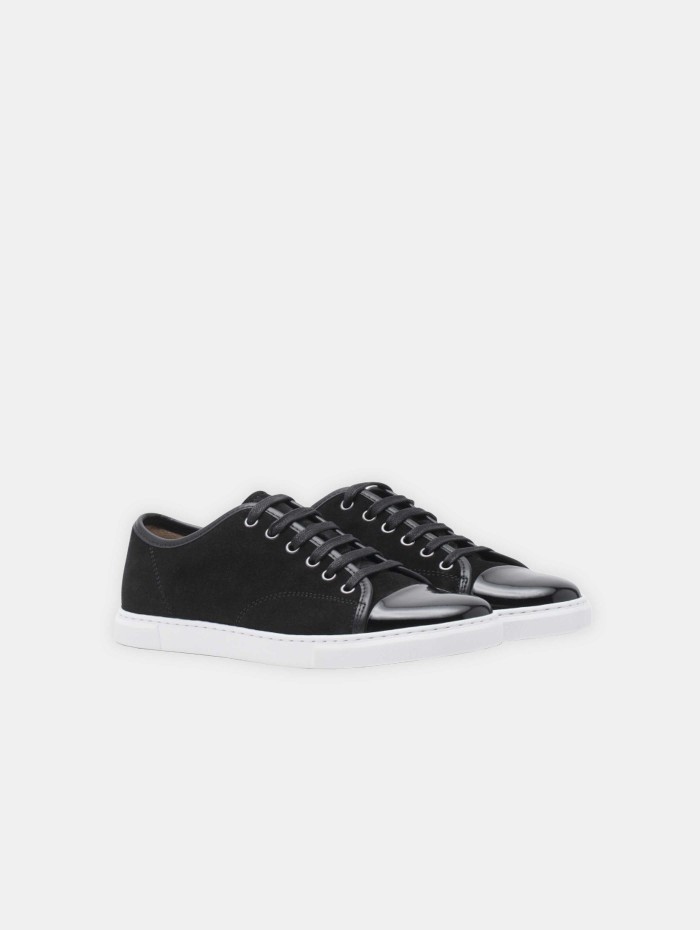 Baskets noires - Lanvin - Mademoiselle Pearl