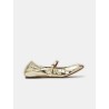 Ballerines dorées - Lanvin - Mademoiselle Pearl